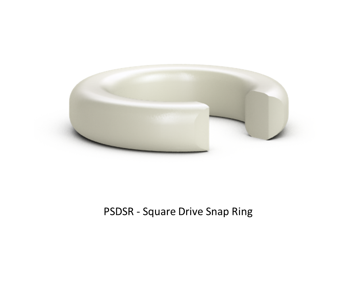 SQUARE DRIVE SNAP RING