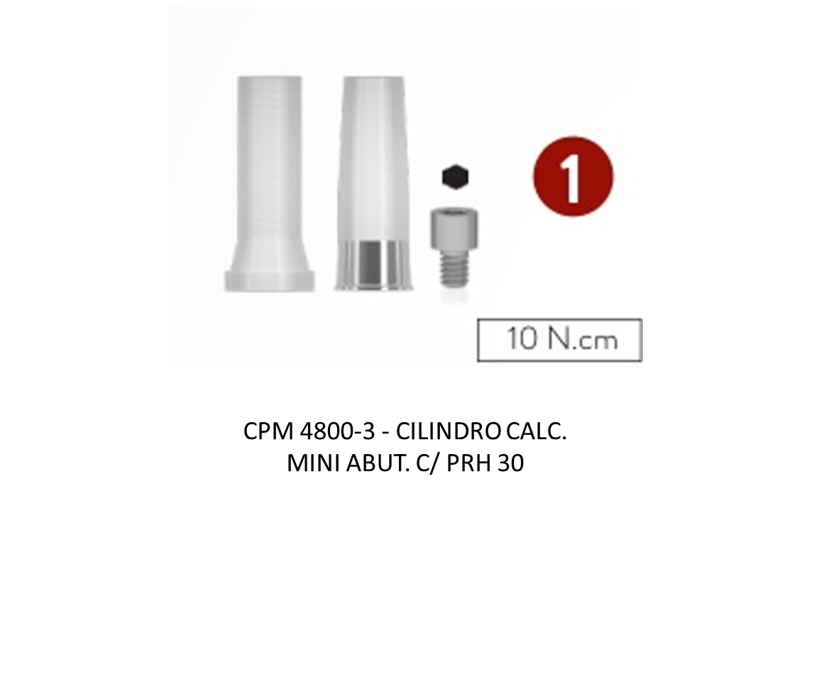 CILINDRO CALC. MINI ABUT. C/ PRH 30