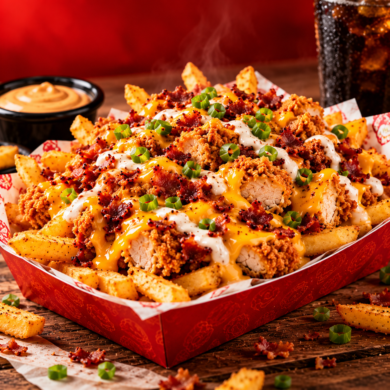 CRISPY LOADED FRIES SUPREME